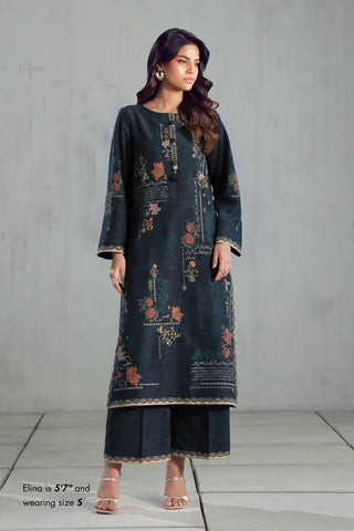 Mashal Co-Ord Set - Blue