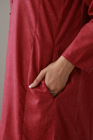 Kalidaar Co-Ord - Dark Fuschia
