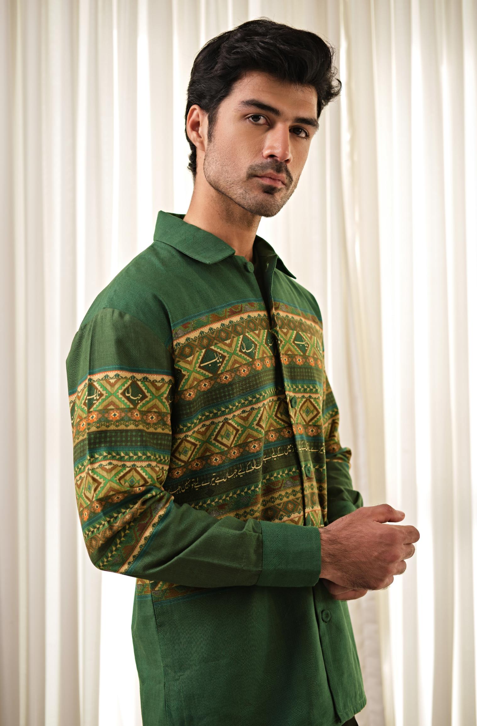 Meraki Overshirt - Green – Manto