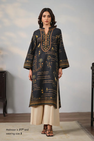 Anjuman Kurta - Black