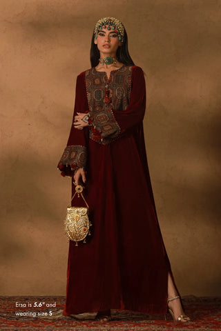 Parisa Velvet Kaftaan