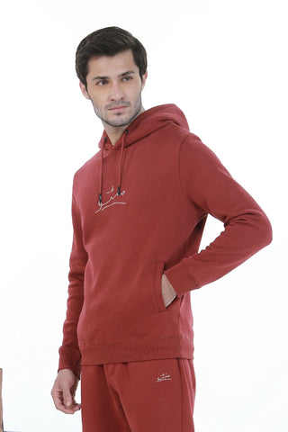 Pullover Hoodie - Brick Rust