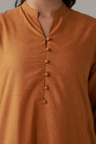 Kalidaar Co-Ord - Cinnamon Brown