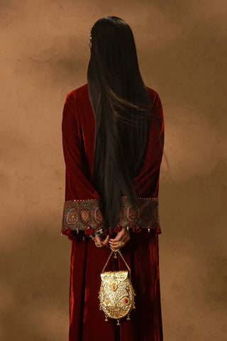 Parisa Velvet Kaftaan