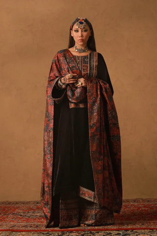 Khumar Velvet Shawl