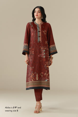 Muskaan Co-Ord Set - Plum