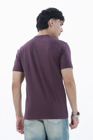 Smart Fit Tee, made from Durable COTRA® in purple color