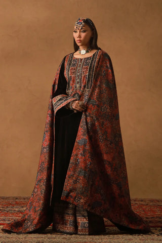 Khumar Velvet Shawl