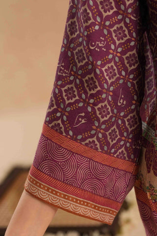 Azka Co-Ord Set- Magenta