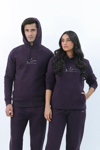 Pullover Hoodie - Deep Purple