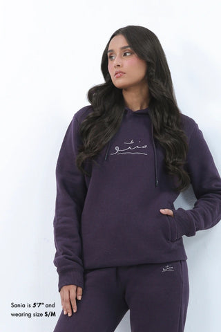 Pullover Hoodie - Deep Purple