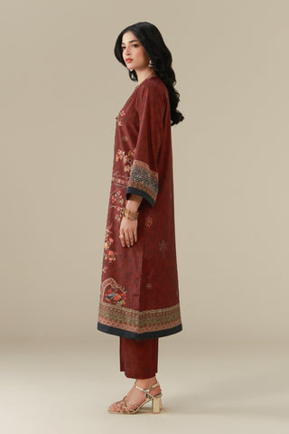 Muskaan Co-Ord Set - Plum