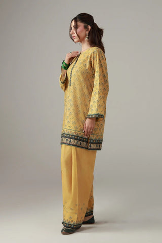 Sukoon Co-Ord Set - Mustard