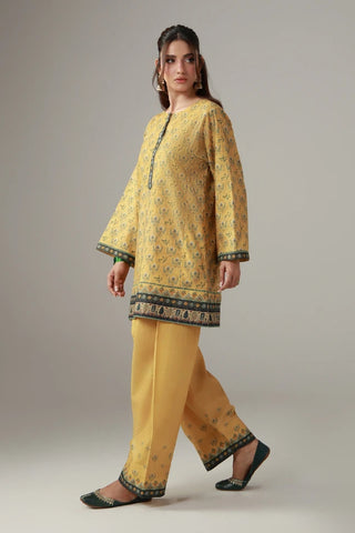 Sukoon Co-Ord Set - Mustard