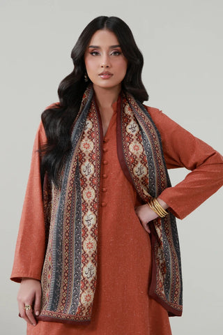 Nazakat stole - Maroon