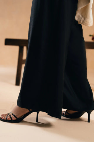 Loose Fit Pants - Black