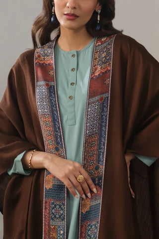 Manto's Unisex Wrap around Style Brown Cape