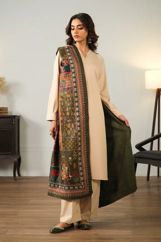 Gulposh Shawl - Green