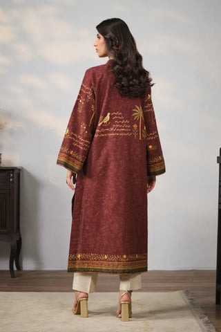 Anjuman Kurta - Red