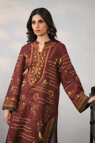 Anjuman Kurta - Red