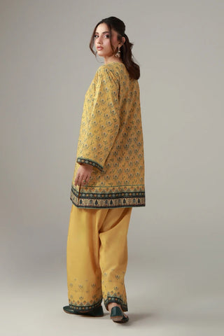 Sukoon Co-Ord Set - Mustard