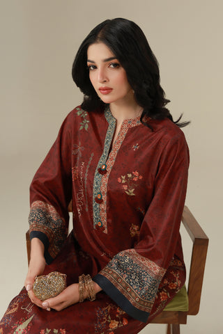 Muskaan Co-Ord Set - Plum