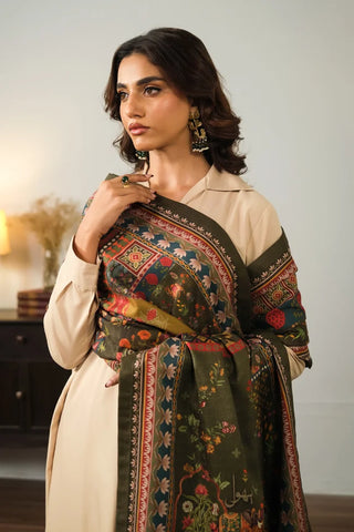 Gulposh Shawl - Green