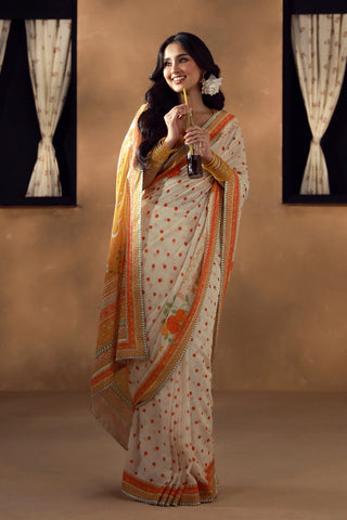 Sunehri Saree