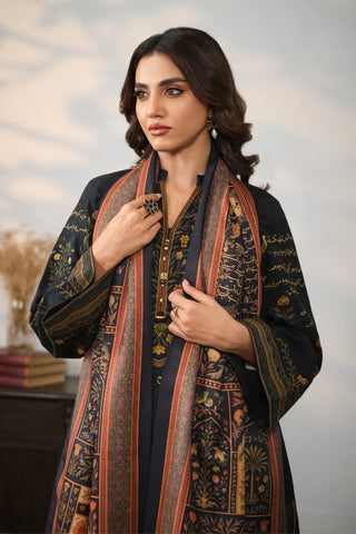 Anjuman Stole - Black