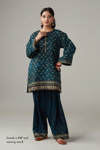 Sukoon Co-Ord Set - Blue