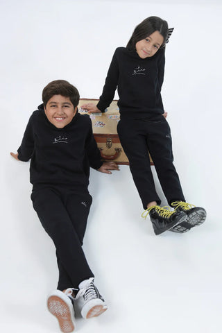 Jogger Pants (Kids) - Raven Black