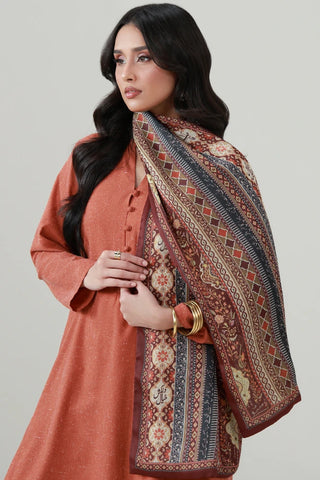 Nazakat stole - Maroon