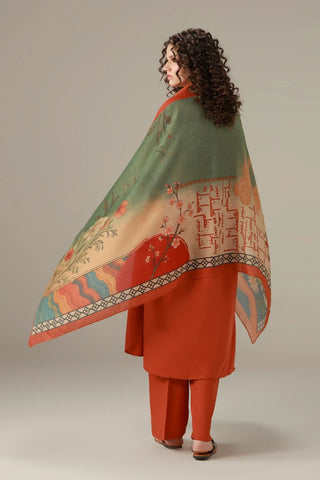 Gul-e-Lala Scarf