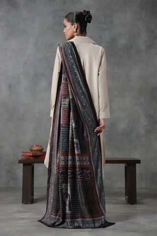 Guzarish Velvet Shawl