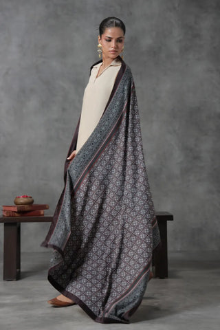 Guzarish Velvet Shawl