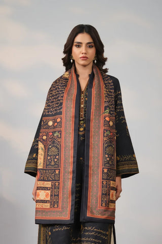 Anjuman Stole - Black