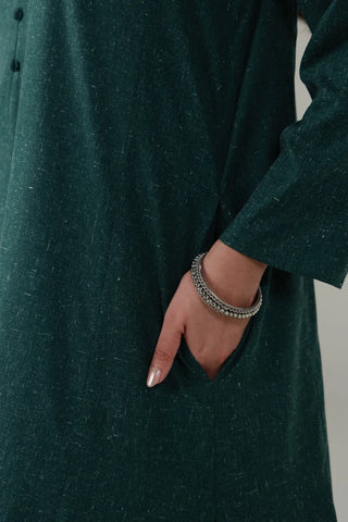 Kalidaar Co-Ord - Emerald Green