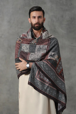 Guzarish Velvet Shawl