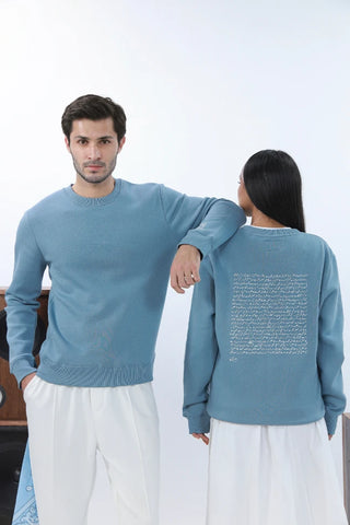 Talaash Sweatshirt - Mist Blue