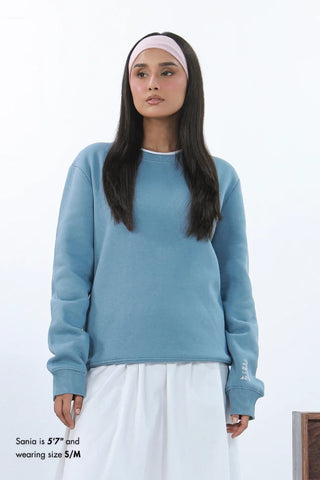 Talaash Sweatshirt - Mist Blue