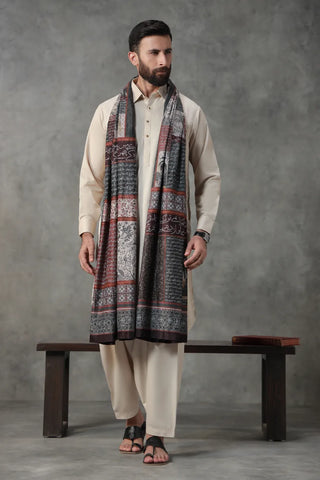 Guzarish Velvet Shawl