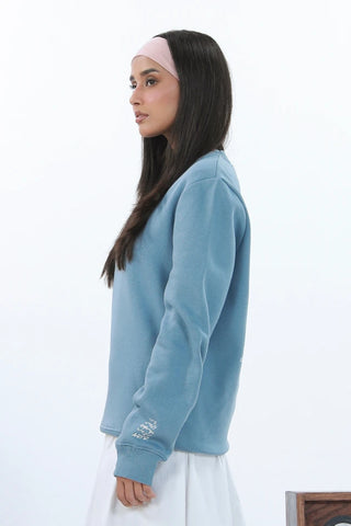 Talaash Sweatshirt - Mist Blue