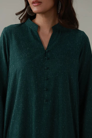 Kalidaar Co-Ord - Emerald Green