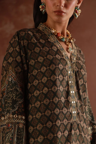 Meherjaan Velvet Kaftaan