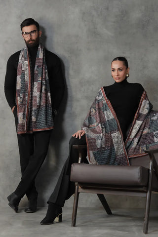 Guzarish Velvet Stole