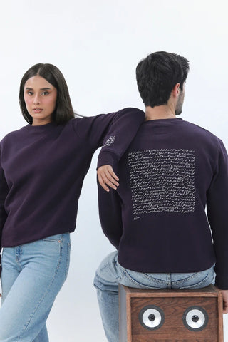Talaash Sweatshirt - Deep Purple