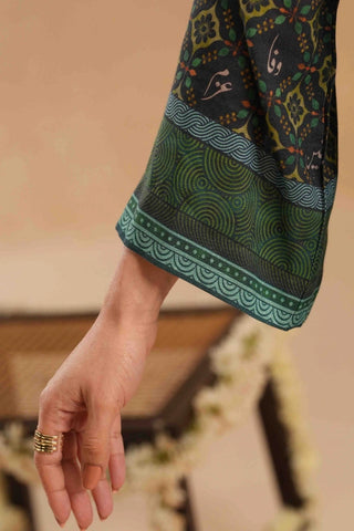 Azka Co-Ord Set- Blue