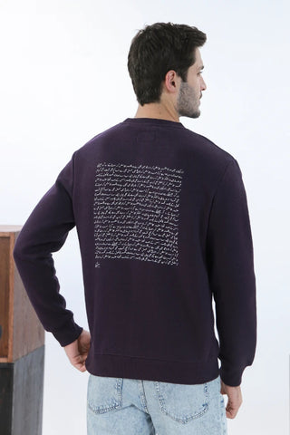 Talaash Sweatshirt - Deep Purple