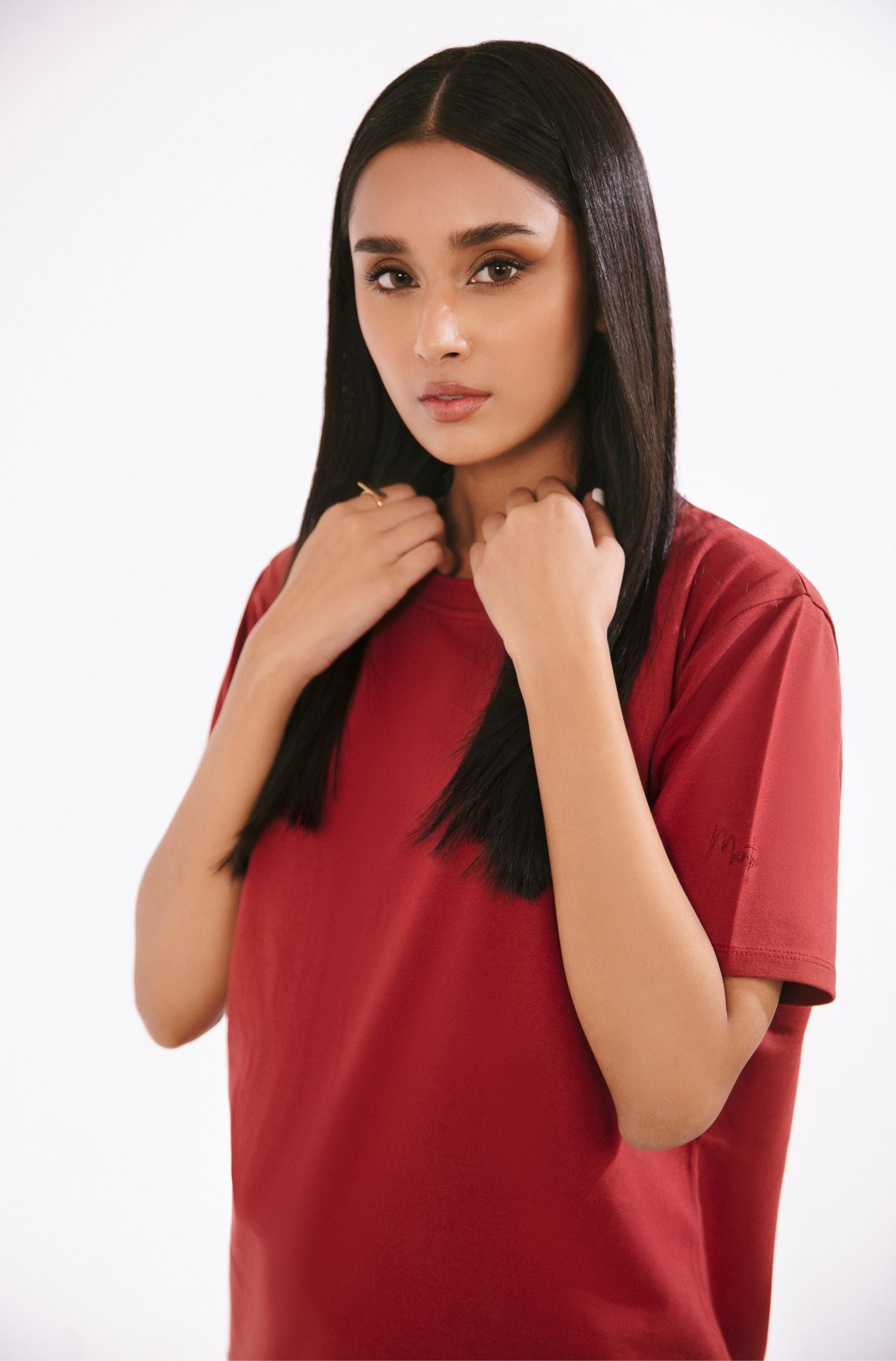 360° Tee (Women) Rustic Red – Manto