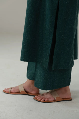 Kalidaar Co-Ord - Emerald Green